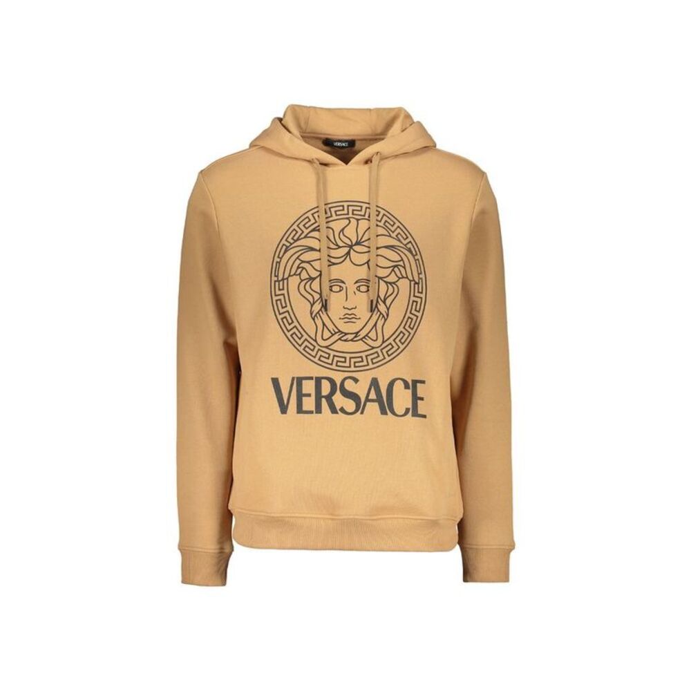 Versace Brown Cotton Men's Sweatshirt